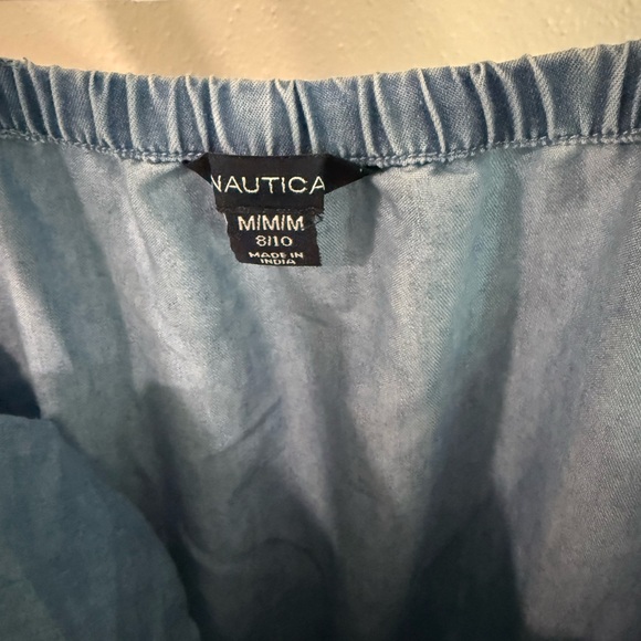 Nautica Light Blue Denim romper - Picture 4 of 4